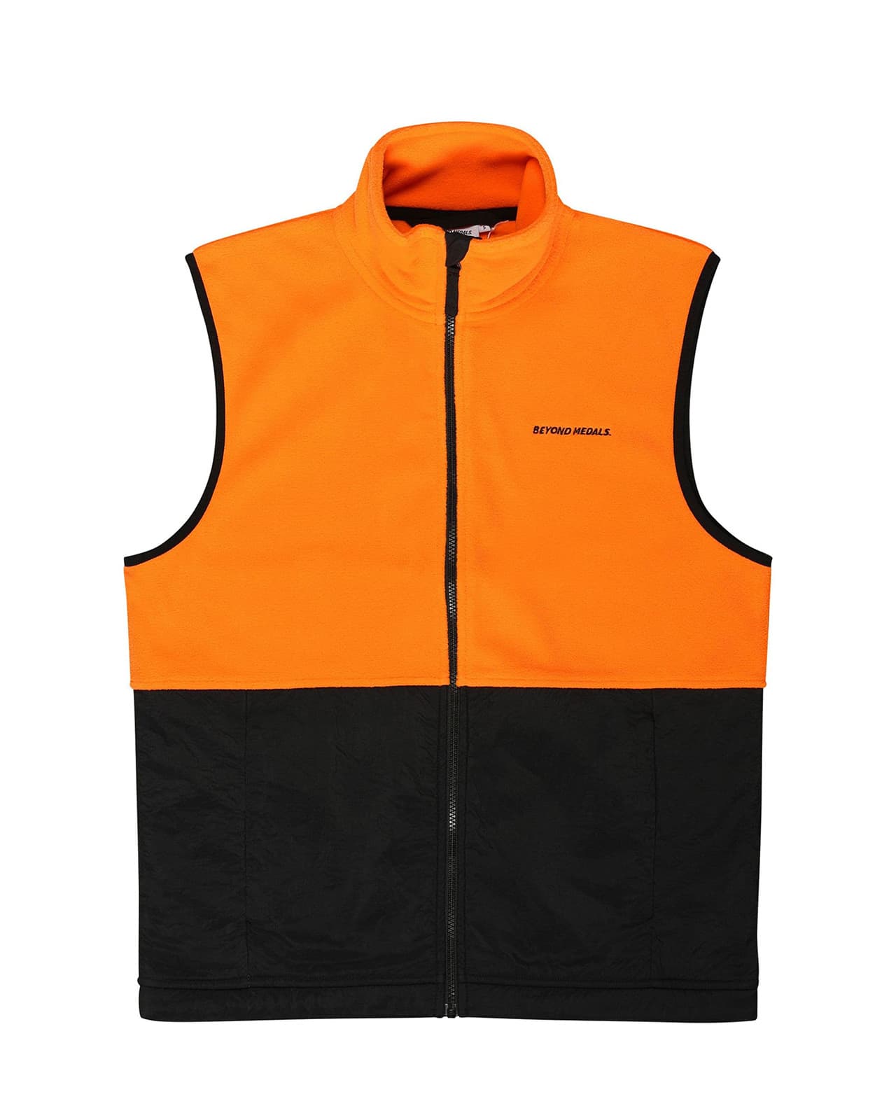 Fleece Vest Orange | AW23 Layering | Beyond Medals