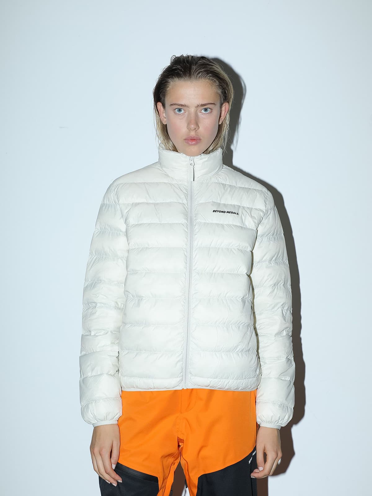 White packable hotsell down coat