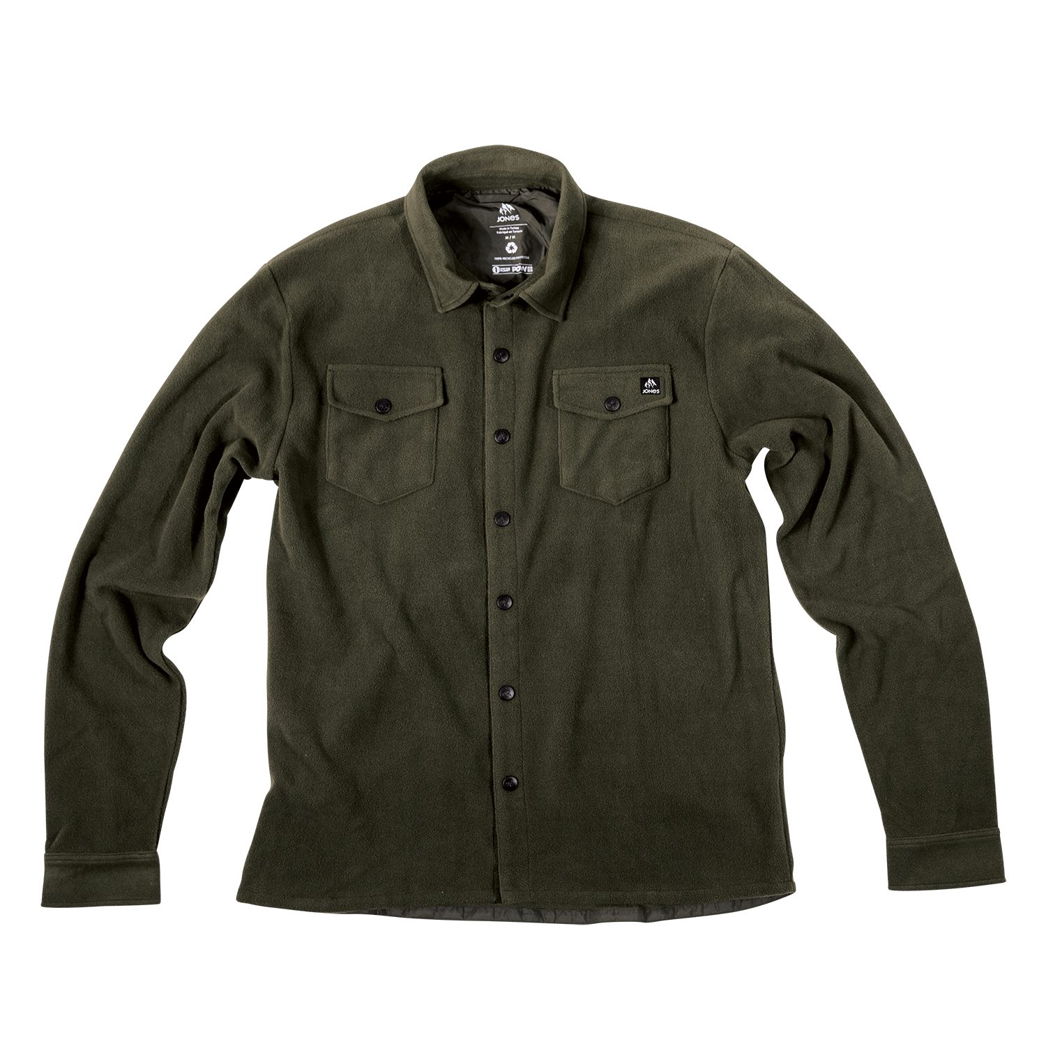 Button up on sale fleece shirt