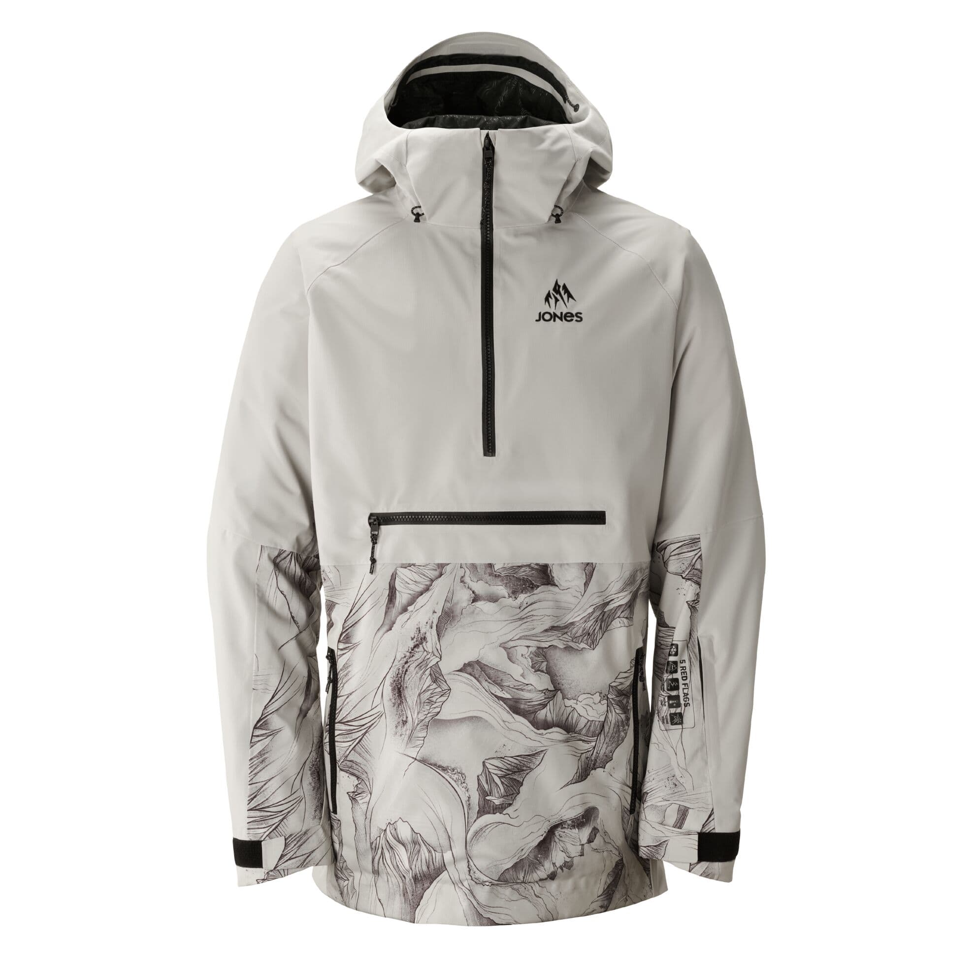 Men's MTN Surf Recycled Anorak - Jackets 23/24 | Jones Snowboards 公式