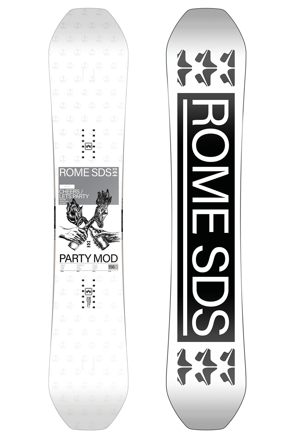 【シーズン直前セール】ROME SDS ローム PARTY MOD 156cm