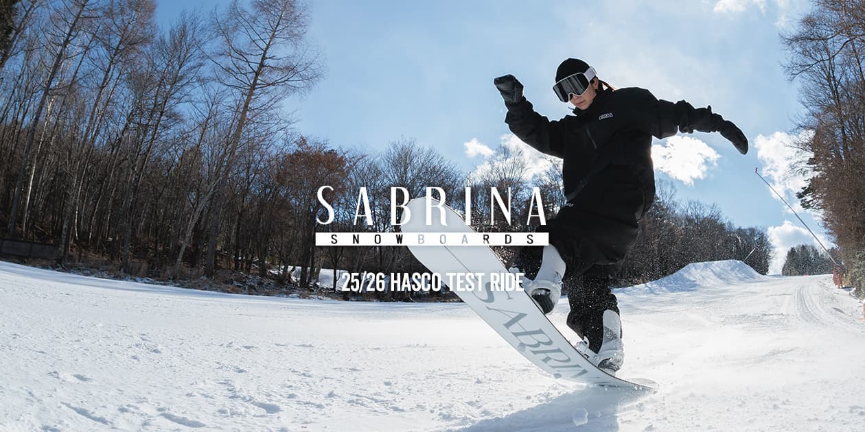 25/26 SABRINA New Model Test Ride | SABRINA SNOWBOARDS