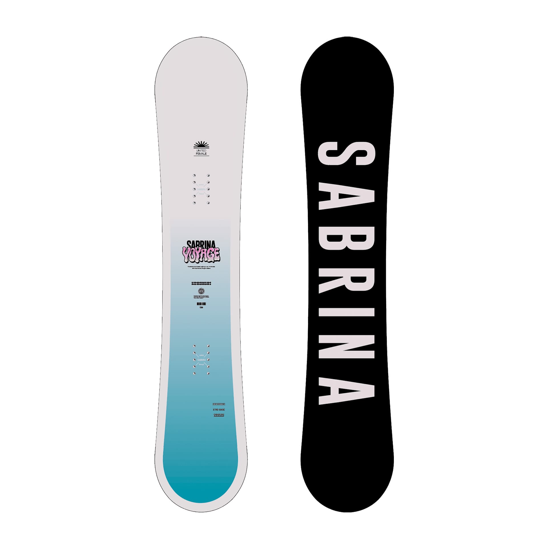 スノーボード SABRINA 142~143 VOYAGE | SABRINA SNOWBOARDS