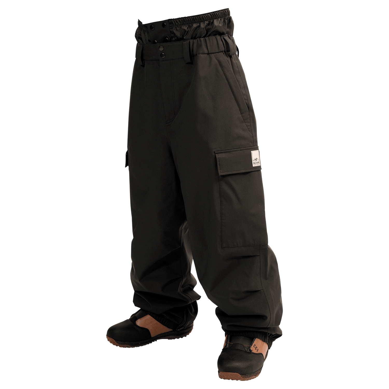 SCAPE バギーパンツ SCAPE 24-25 SCAPE/エスケープ BAGGY pant メンズ レディース